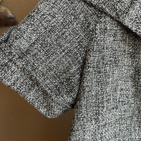 NWT COLDWATER CREEK Black Tweed Relaxed Boucle Jacket - Picture 2 of 7